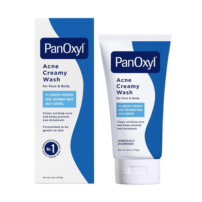 PanOxyl Antimicrobial Hydrating Acne Creamy Wash