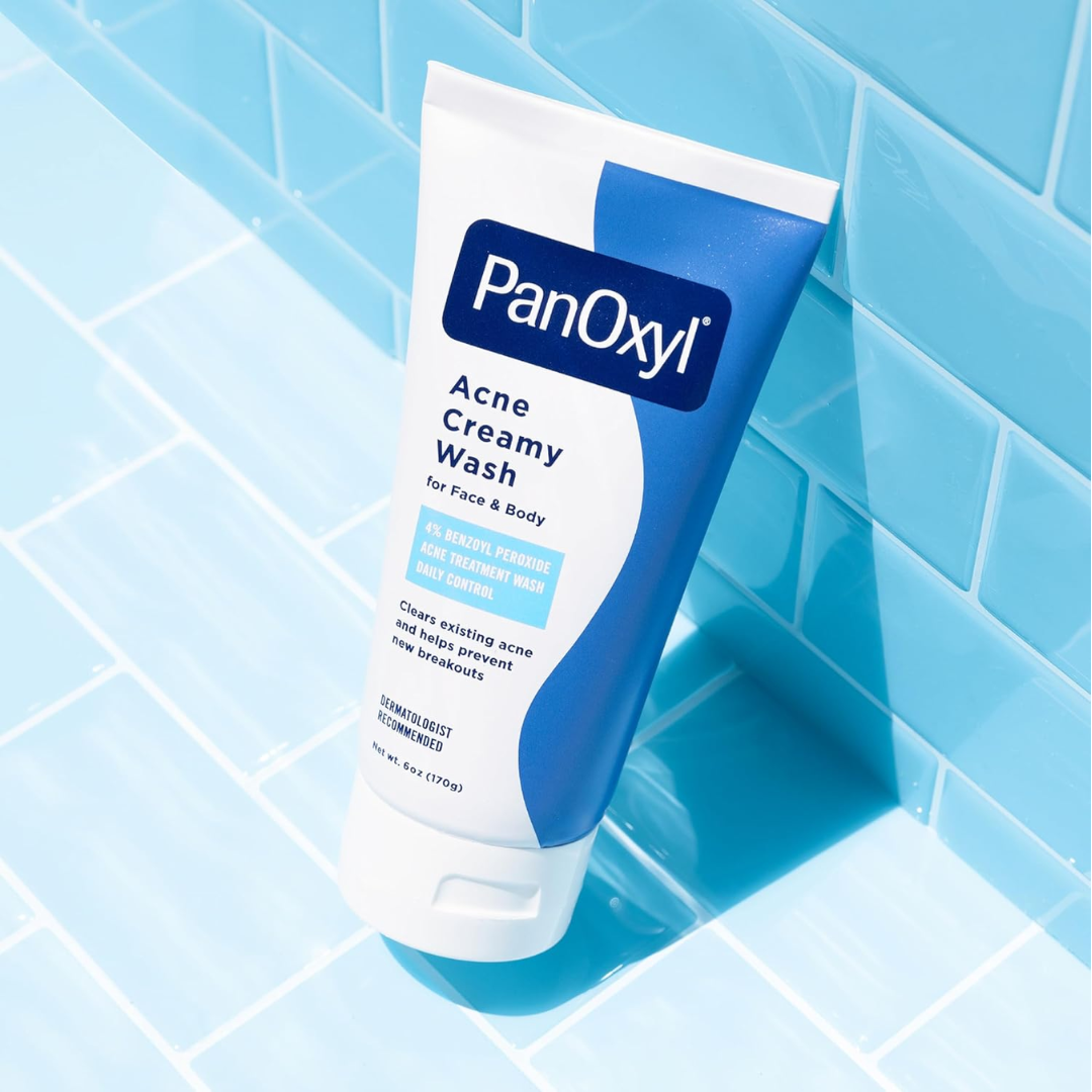PanOxyl Antimicrobial Hydrating Acne Creamy Wash