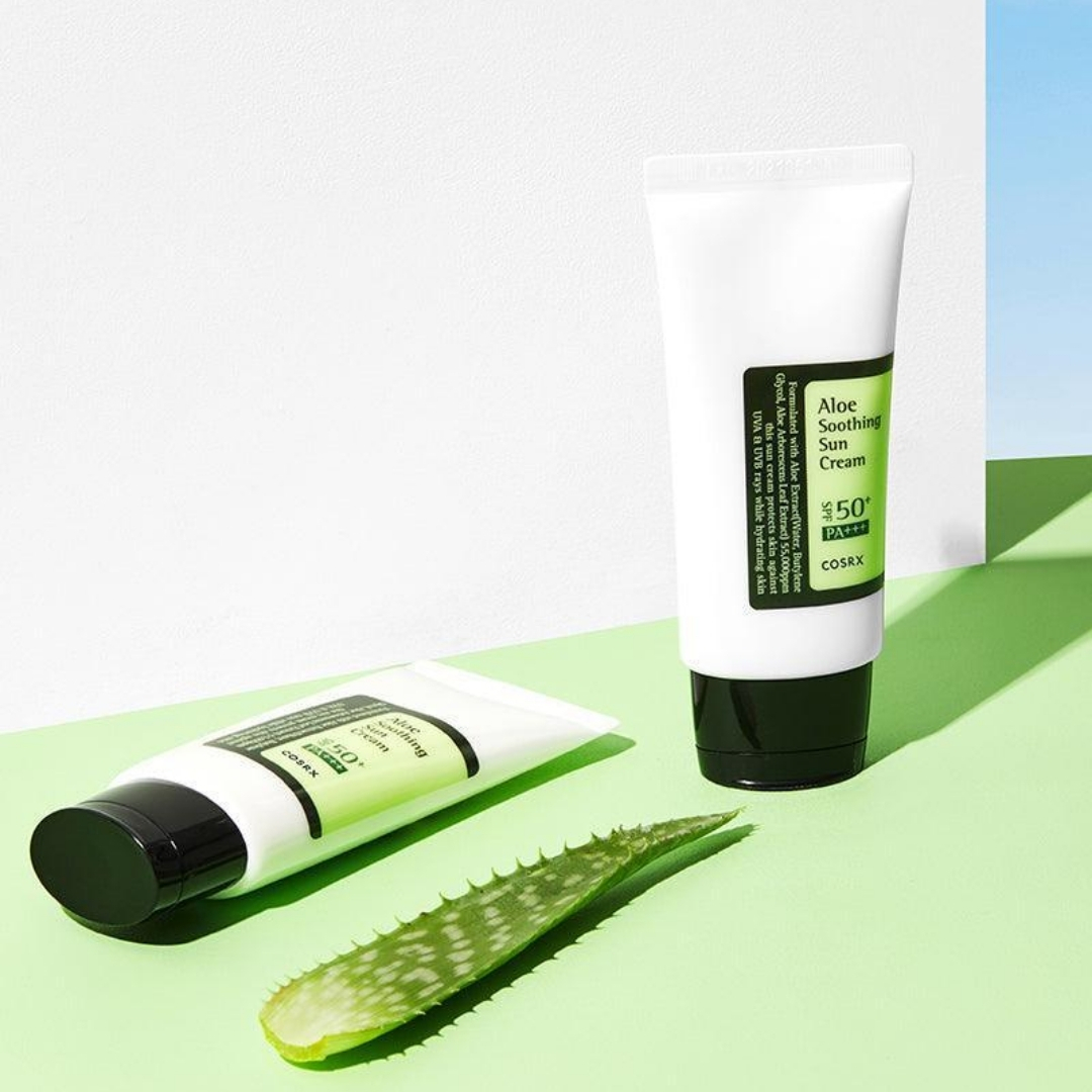 CosRx Aloe Soothing Sun Cream SPF50+ - Image 5