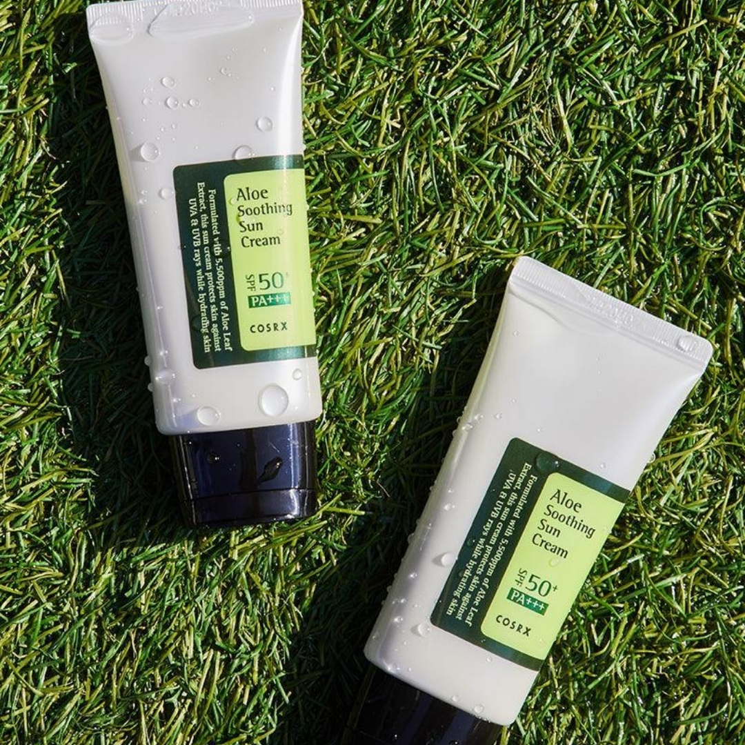 CosRx Aloe Soothing Sun Cream SPF50+ - Image 4